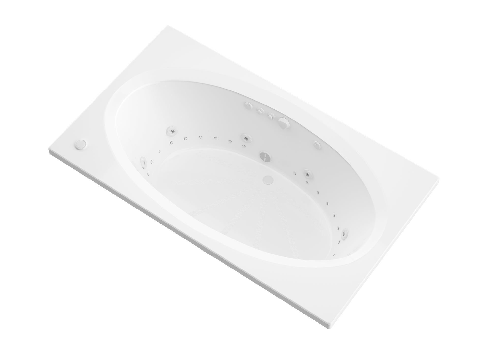 Atlantis Whirlpools Vogue 42 x 72 Rectangular Air & Whirlpool Jetted Bathtub