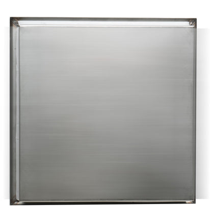 ALFI brand ABN1212-PSS 12 x 12 Polished Stainless Steel Square Single Shelf Bath Shower Niche