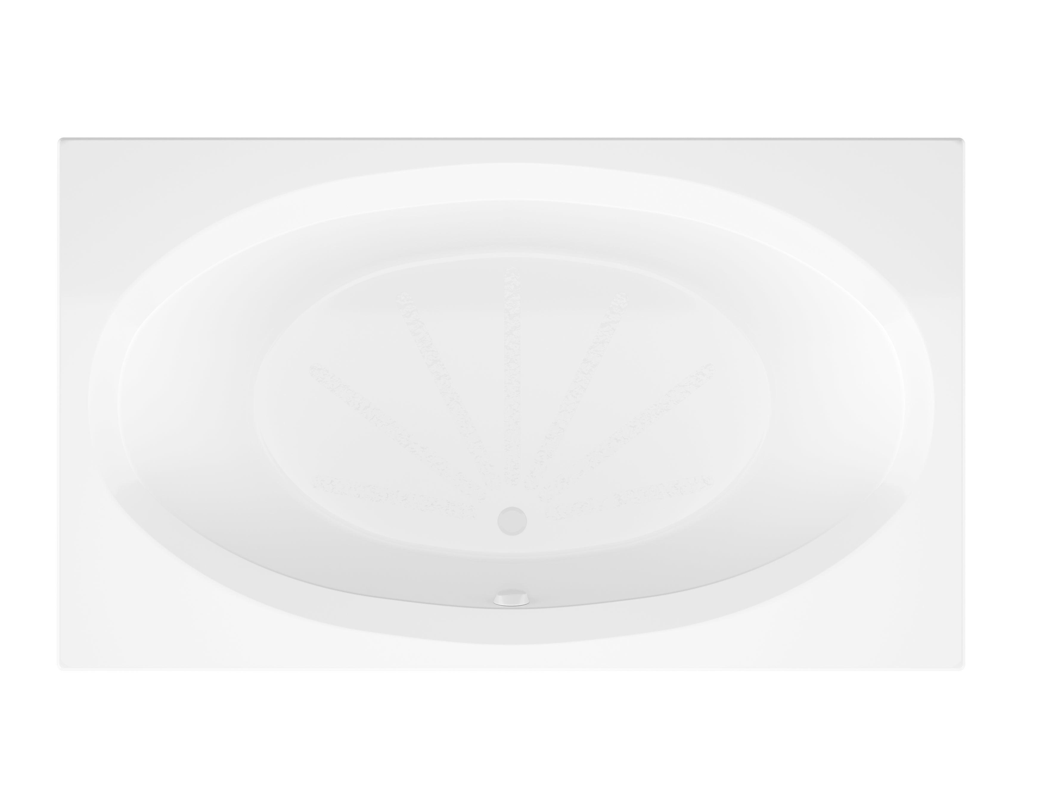 Atlantis Whirlpools Vogue 42 x 72 Rectangular Soaking Bathtub 4272VCS
