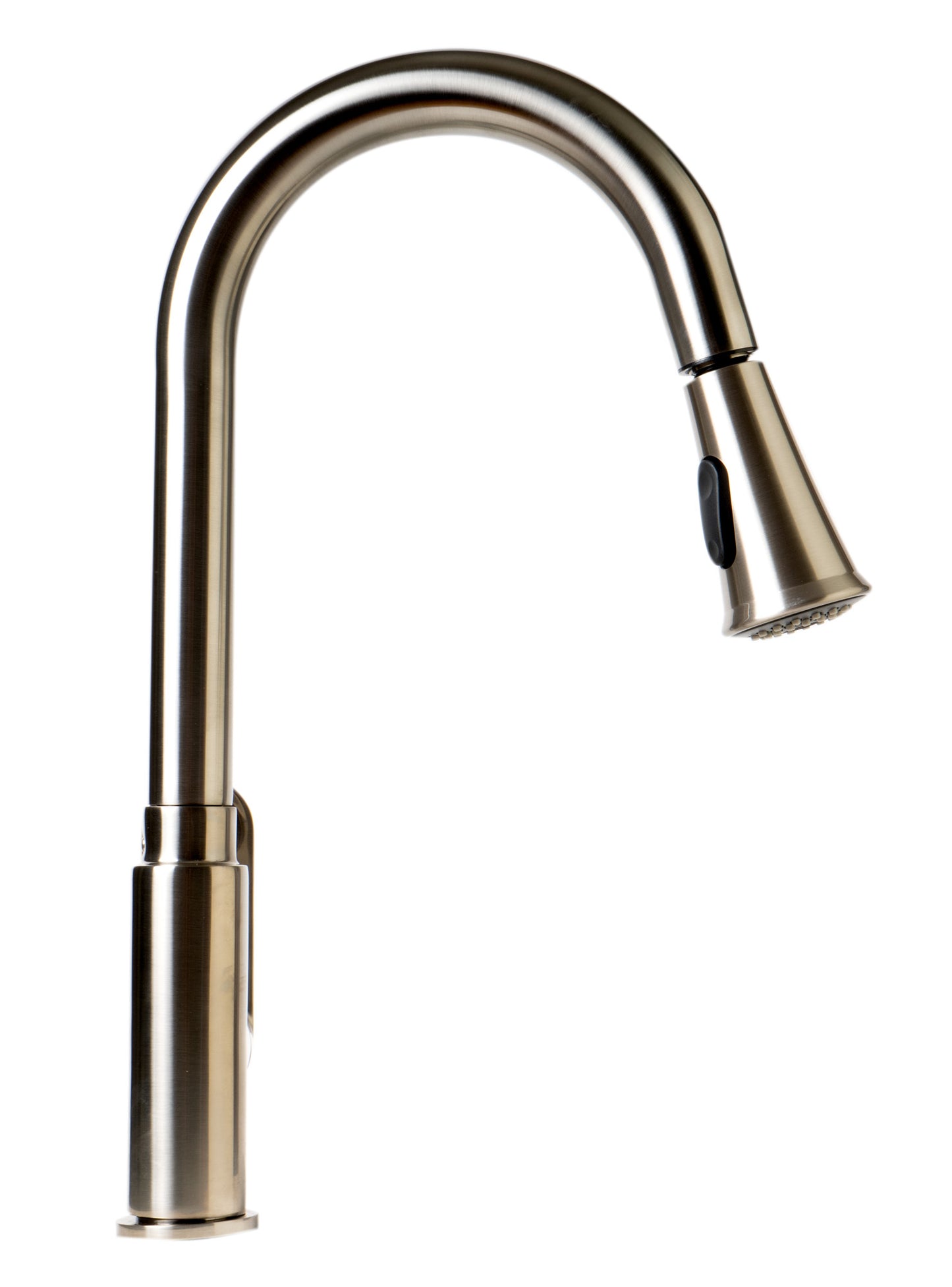 ALFI brand ABKF3480-BN Brushed Nickel Gooseneck Pull Down Kitchen Faucet