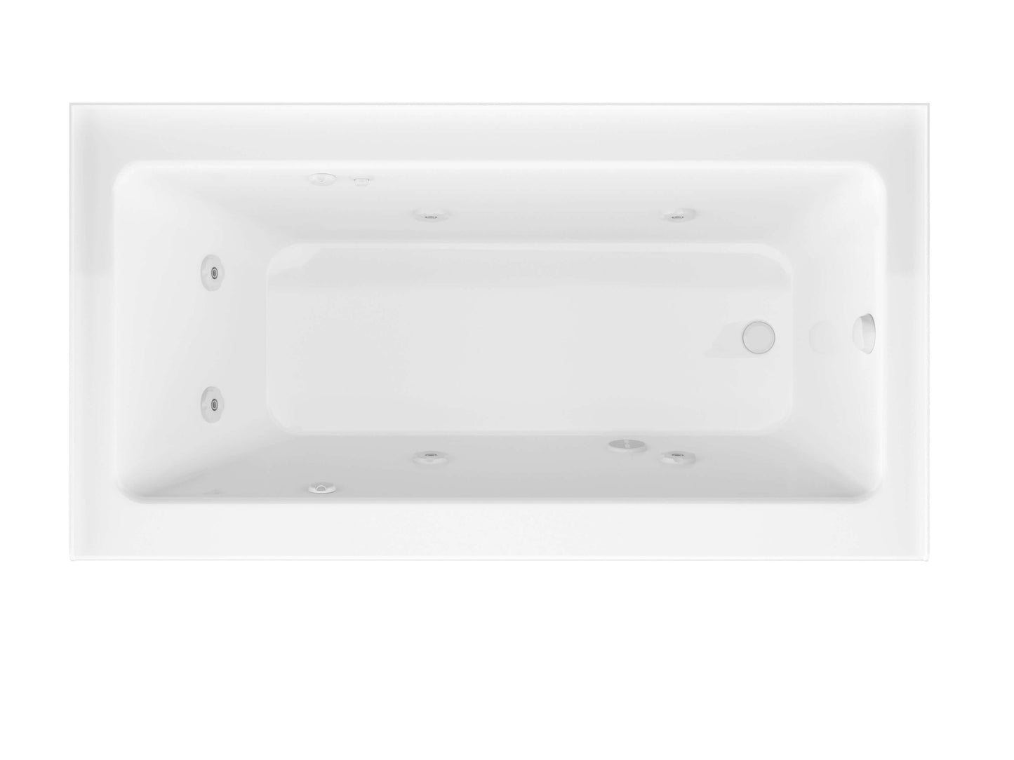 Atlantis Whirlpools Soho 30 x 60 Front Skirted Whirlpool Tub