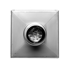 Load image into Gallery viewer, ALFI brand ABSD55B-BSS 5&quot; x 5&quot; Modern Square Polished Stainless Steel Shower Drain with Solid Cover