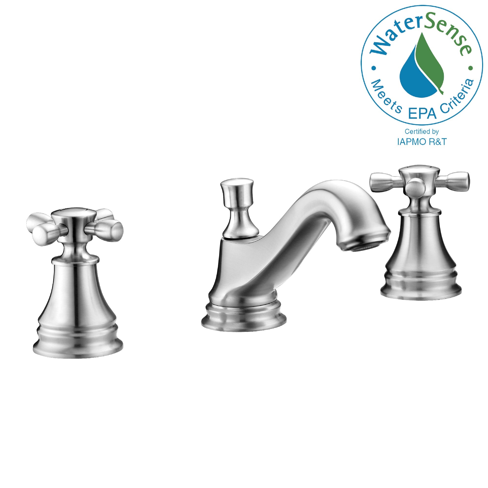 Melody Series 8 in. Widespread 2-Handle Mid-Arc Bathroom Faucet