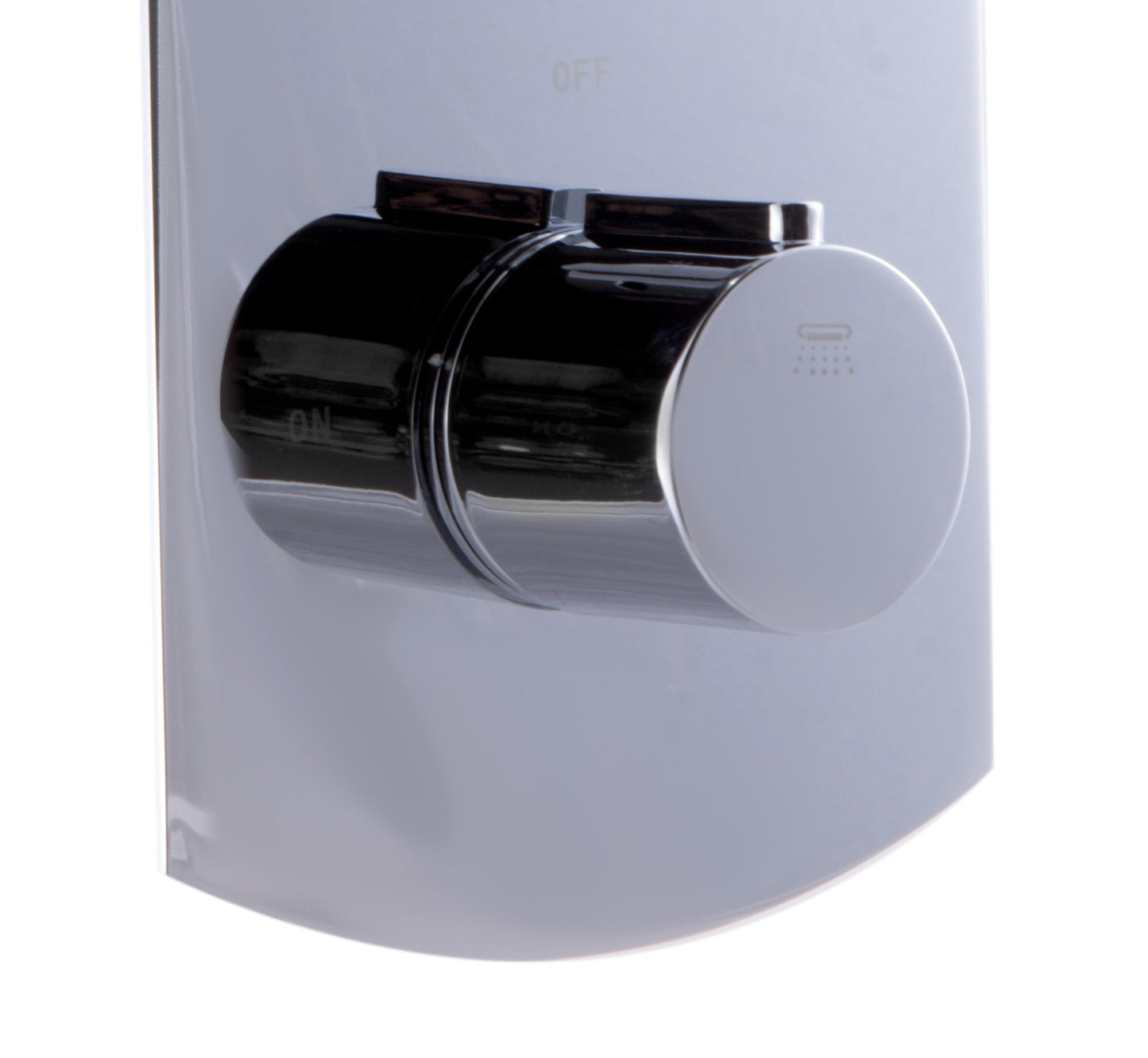 ALFI brand AB3901-PC Polished Chrome Round 2 Way Thermostatic Shower Mixer