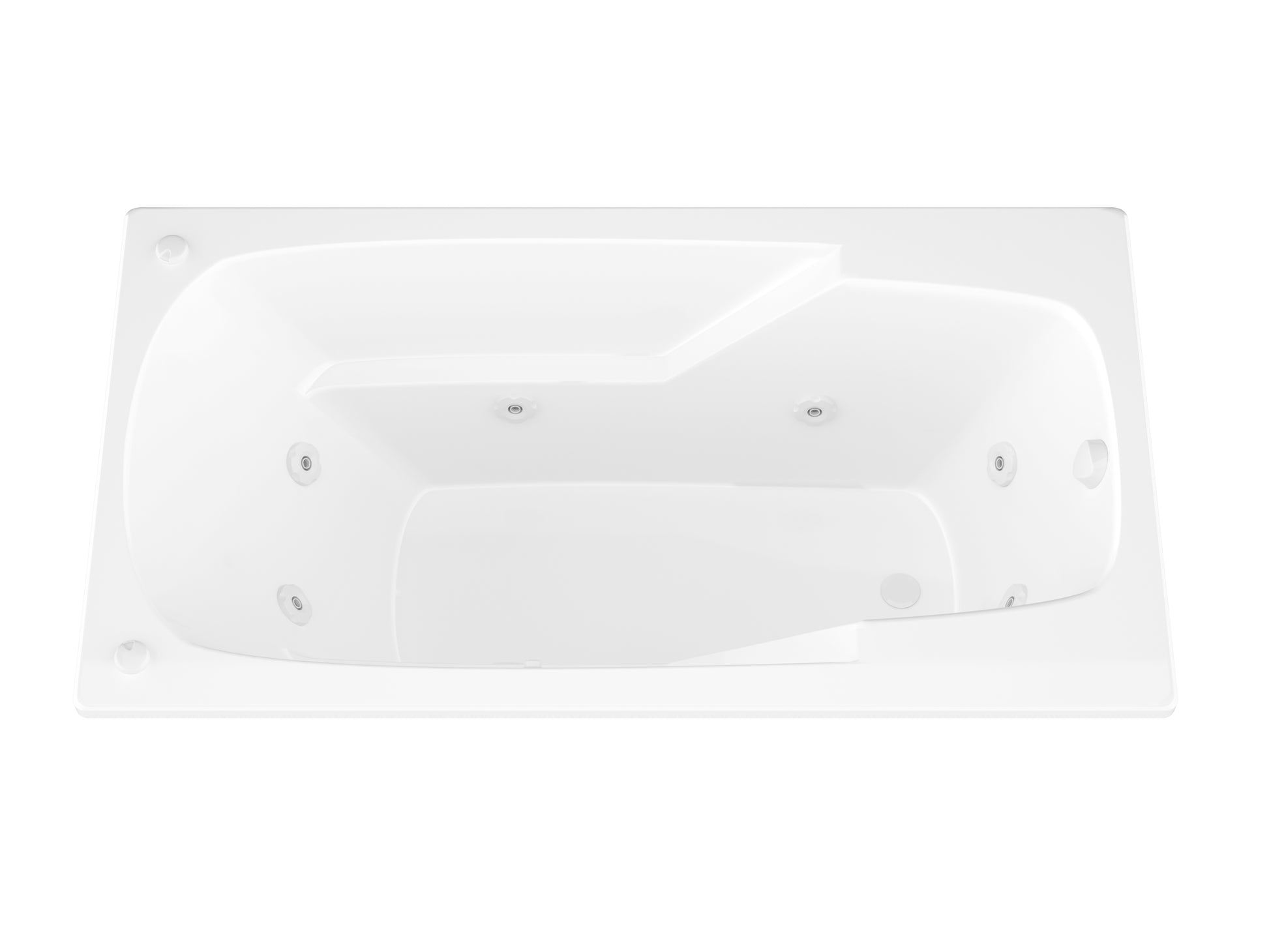 Atlantis Whirlpools Eros 36 x 72 Rectangular Whirlpool Jetted Bathtub