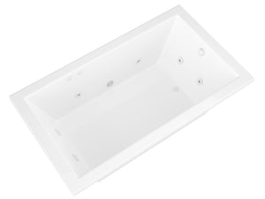 Atlantis Whirlpools Venetian 32 x 66 Rectangular Whirlpool Jetted Bathtub