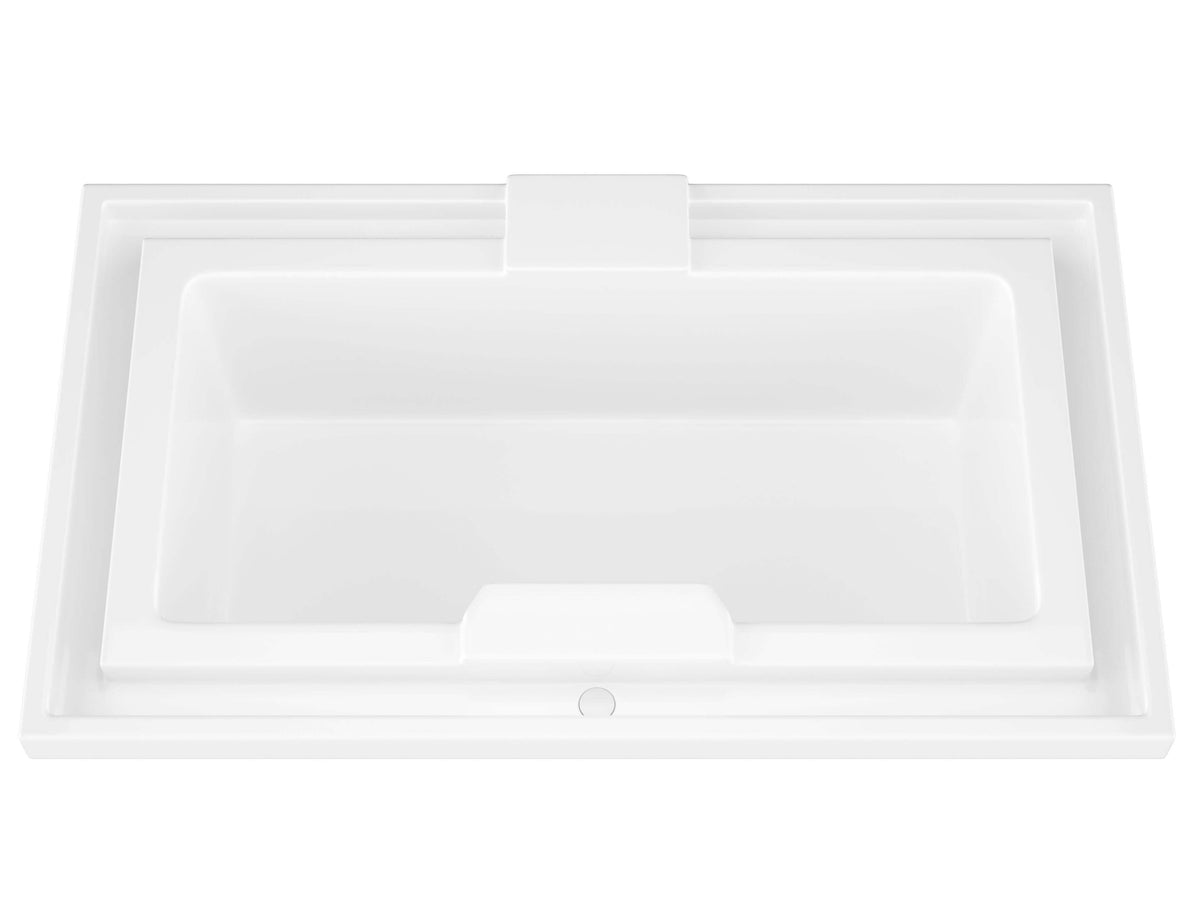 Atlantis Whirlpools Infinity 46 x 78 Endless Flow Soaking Bathtub 4678IS