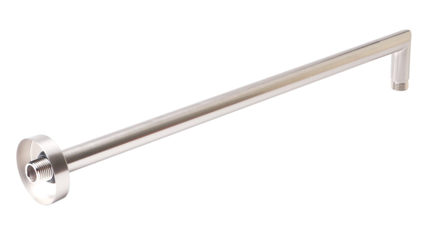 ALFI brand ABSA20R-BN Brushed Nickel 20" Round Wall Shower Arm