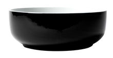 Load image into Gallery viewer, ALFI brand ABC908 Black &amp; White 15&quot; Round Above Mount Ceramic Sink
