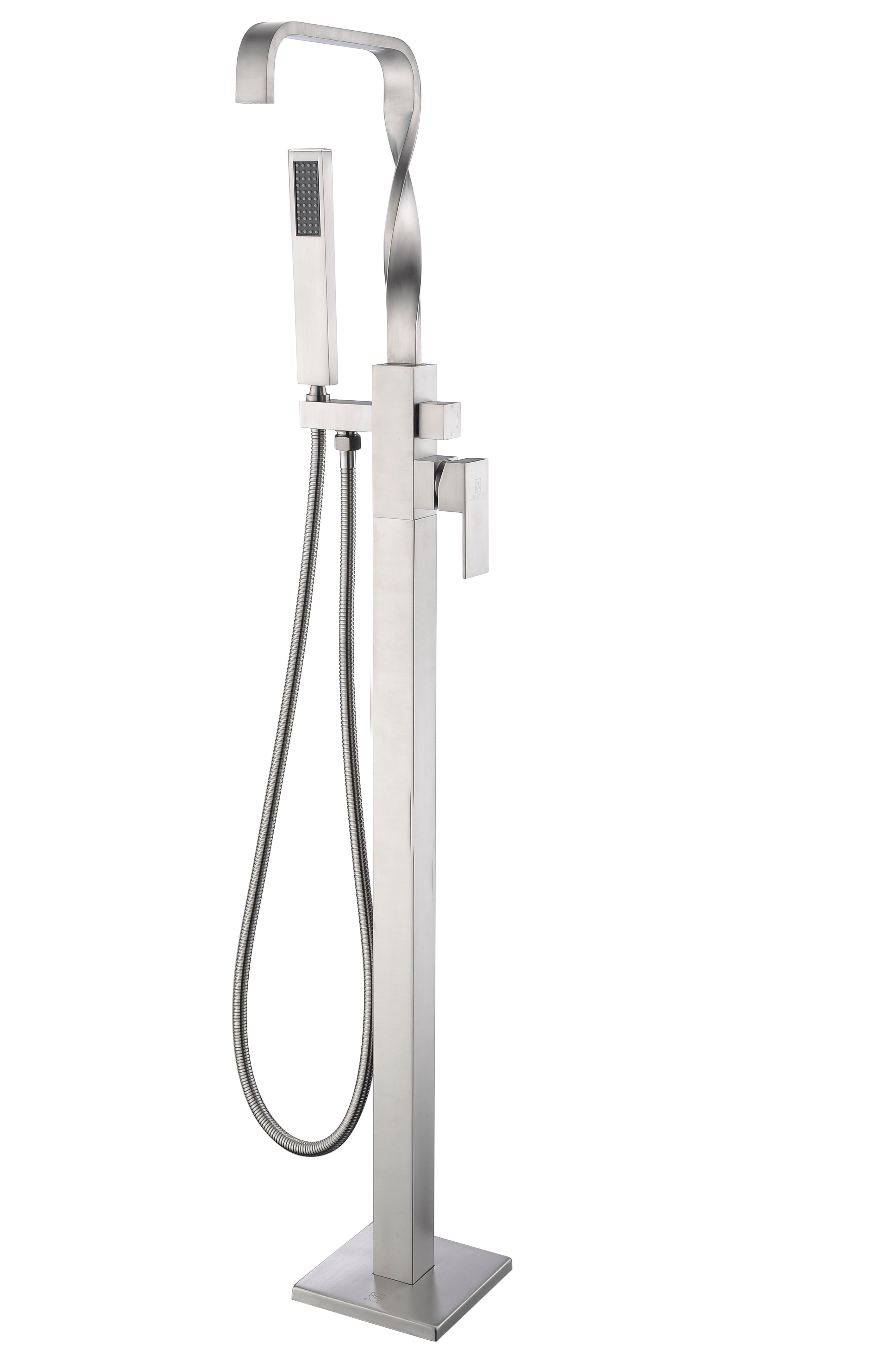 Yosemite 2-Handle Claw Foot Tub Faucet with Hand Shower