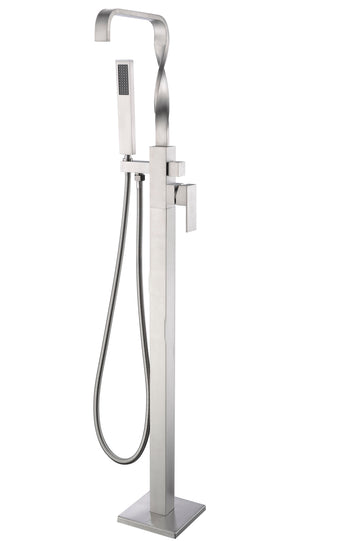 Yosemite 2-Handle Claw Foot Tub Faucet with Hand Shower