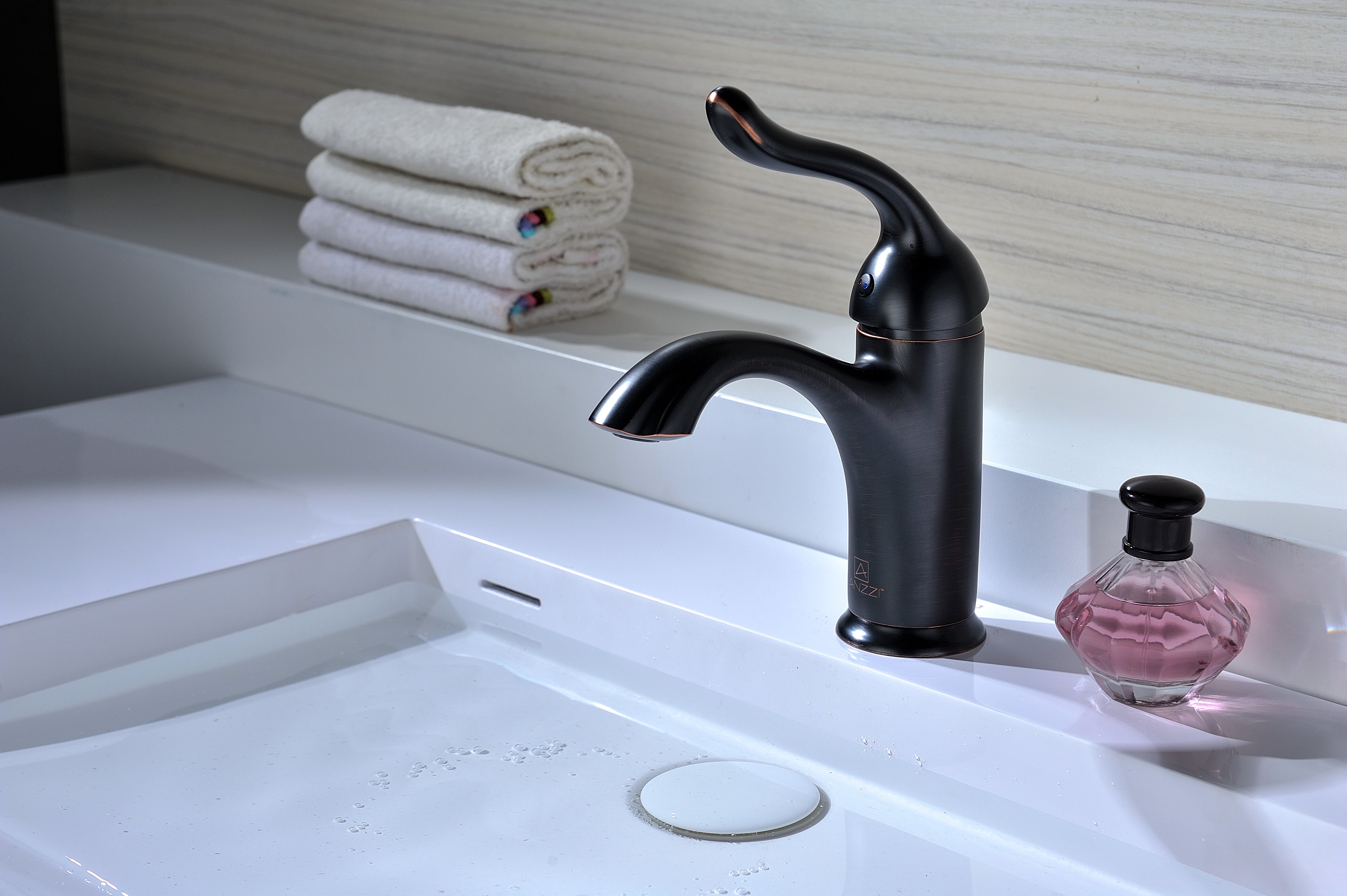 Arc Series Single Hole Single-Handle Low-Arc Bathroom Faucet