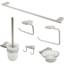 Load image into Gallery viewer, ALFI brand AB9515-BN Brushed Nickel 6 Piece Matching Bathroom Accessory Set