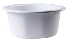 Load image into Gallery viewer, ALFI brand AB1717UM-W White 17&quot; Undermount Round Granite Composite Kitchen Prep Sink