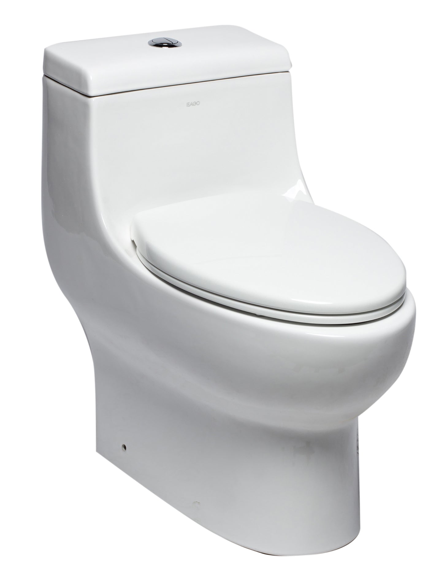 EAGO TB358 Dual Flush One Piece Elongated Ceramic Toilet