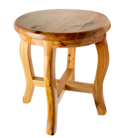 ALFI brand AB4406 11" Cedar Wood Round  Stool Multi-Purpose Accessory