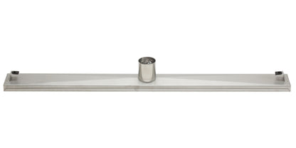 ALFI brand ABLD32A 32" Modern Stainless Steel Linear Shower Drain  w/o Cover