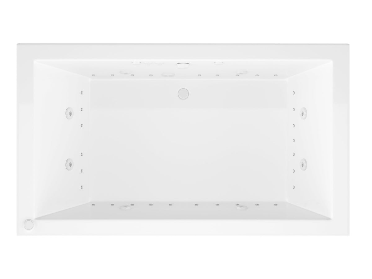 Atlantis Whirlpools Vogue 42 x 72 Rectangular Air & Whirlpool Jetted Bathtub