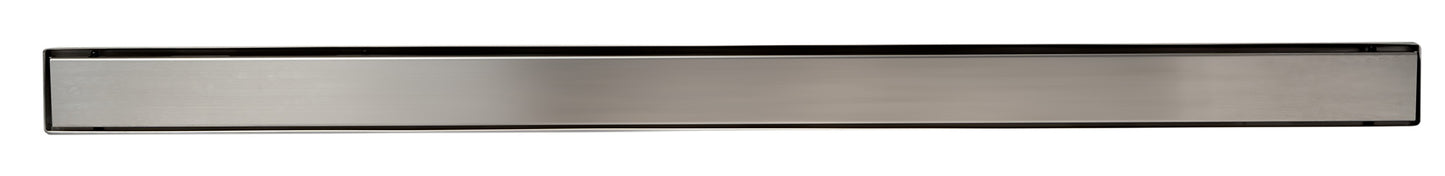 ALFI brand ABLD47B-BSS 47" Brushed Stainless Steel Linear Shower Drain with Solid Cover