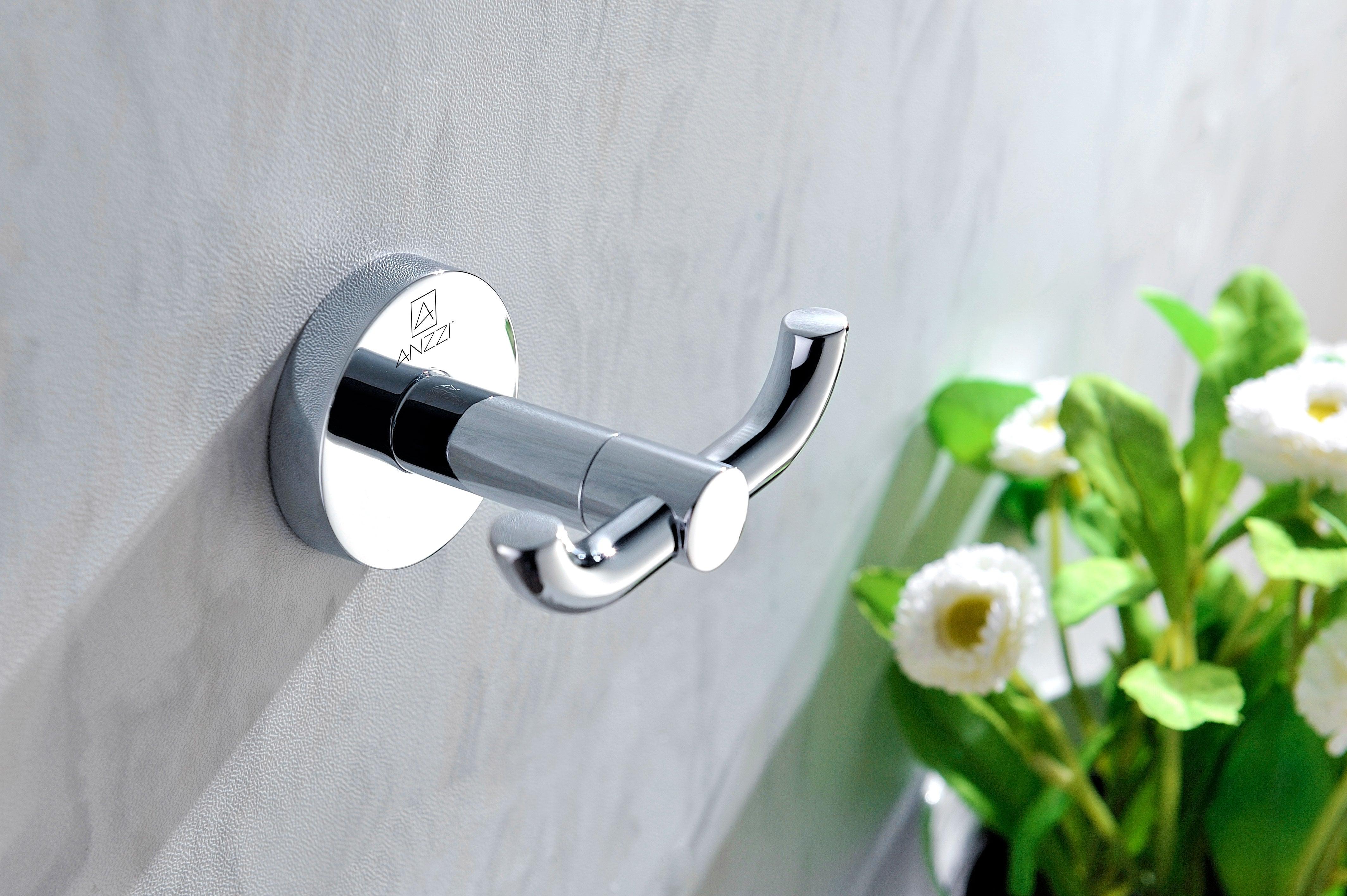 Caster Series Robe Hook in Polished Chrome AC-AZ004