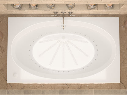 Atlantis Whirlpools Vogue 42 x 72 Rectangular Air Jetted Bathtub