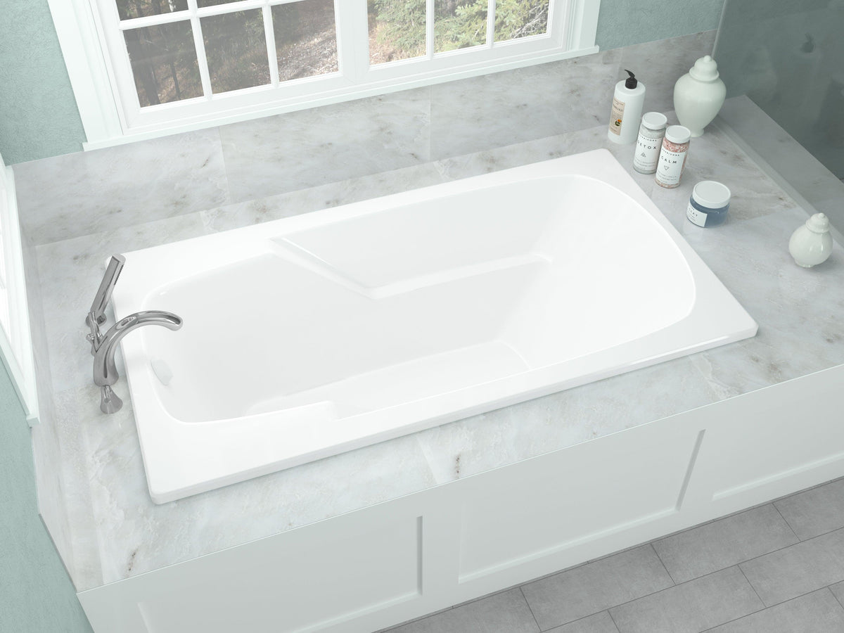 Atlantis Whirlpools Eros 42 x 72 Rectangular Soaking Bathtub 4272ES