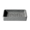 ALFI brand ABCO1023 7 Piece Solid Concrete Bathroom Accessory Set