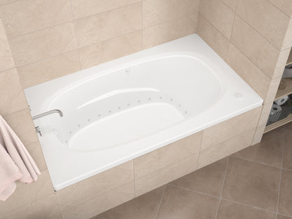 Atlantis Whirlpools Polaris 36 x 72 Rectangular Air Jetted Bathtub – Luxurious Soaking Experience