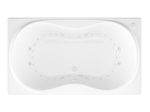 Atlantis Whirlpools Whisper 36 x 72 Rectangular Air & Whirlpool Jetted Bathtub