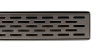 Load image into Gallery viewer, ALFI brand ABLD47C-BSS 47&quot; Stainless Steel Linear Shower Drain with Groove Holes
