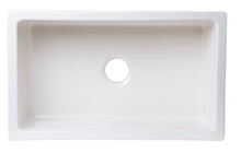 Load image into Gallery viewer, ALFI brand AB3018SB-B  30&quot; Biscuit Smooth Apron Thick Wall Fireclay Single Bowl Farm Sink