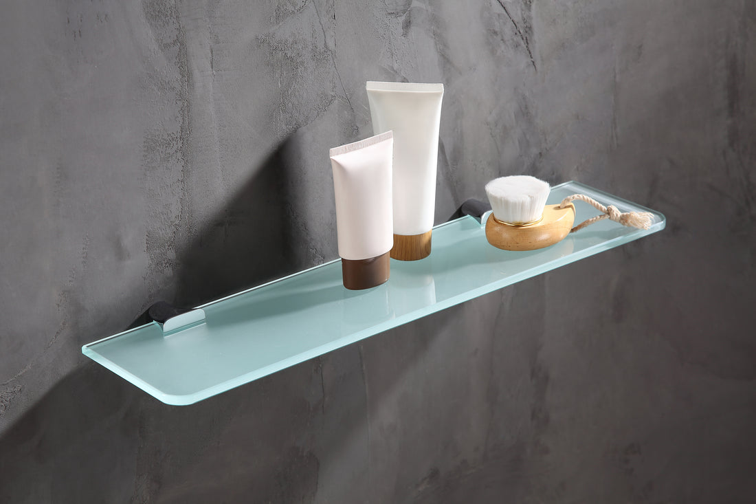 Essence Series Glass Shelf in Polished Chrome