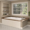Atlantis Whirlpools Venetian Deluxe Series 41.625 x 72in. Air and Whirlpool Jetted Bathtub in White