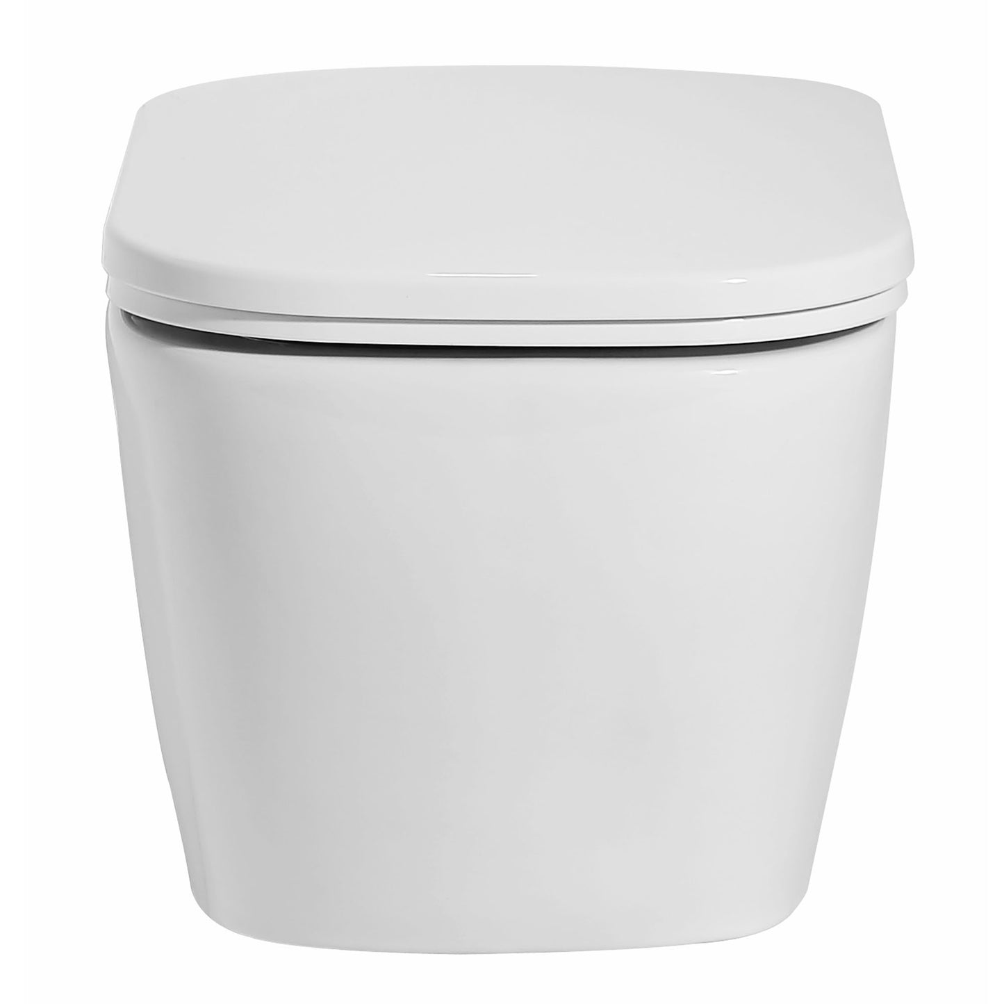 EAGO WD390 White Modern Ceramic Wall Mounted Toilet Bowl