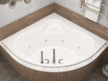 Load image into Gallery viewer, Atlantis Whirlpools Alexandria 60 x 60 Corner Whirlpool Jetted Bathtub