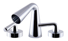Load image into Gallery viewer, ALFI brand AB1790-PC Polished Chrome Widespread Cone Waterfall Bathroom Faucet