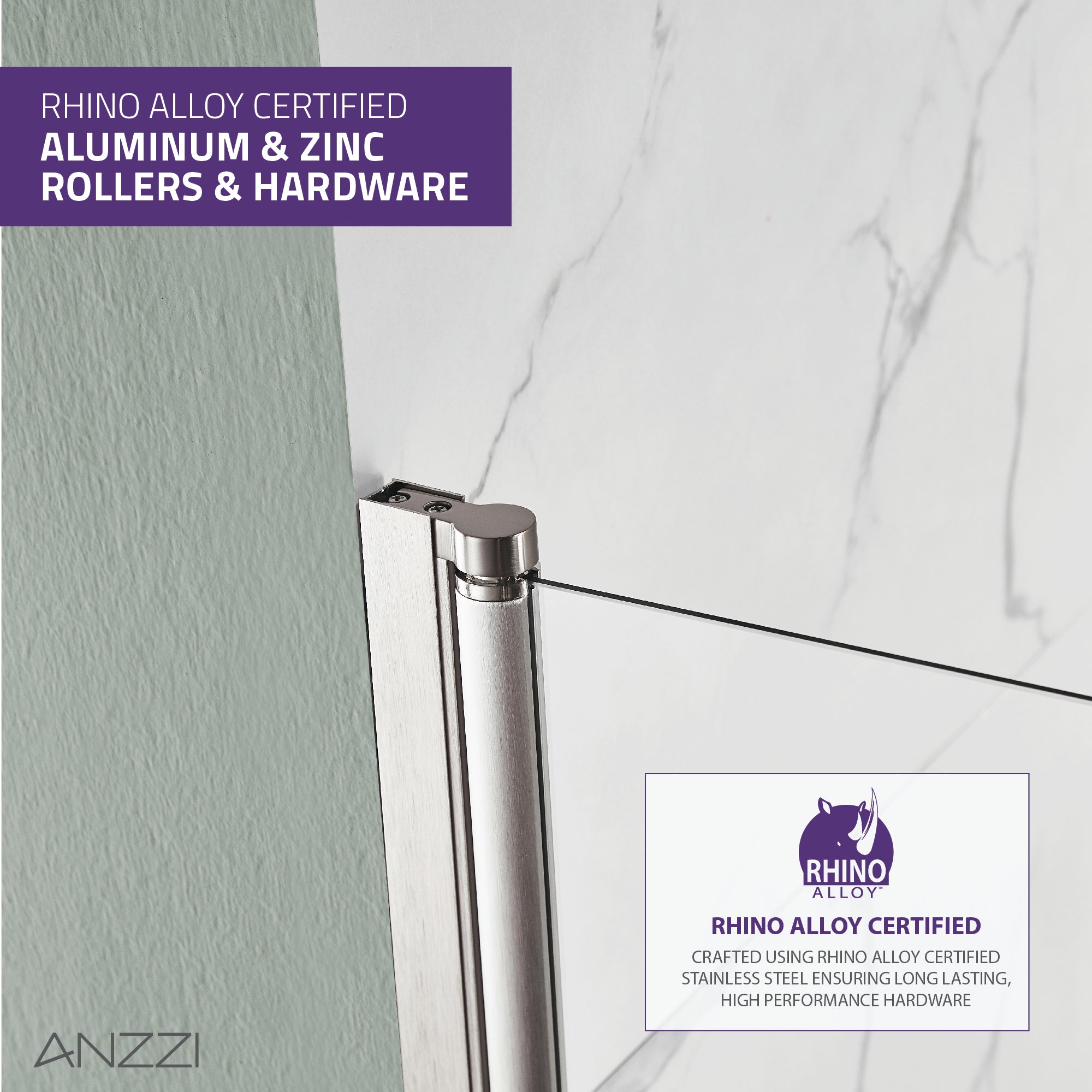 Myth 28 in. x 56 in. Frameless Tub Door with TSUNAMI GUARD