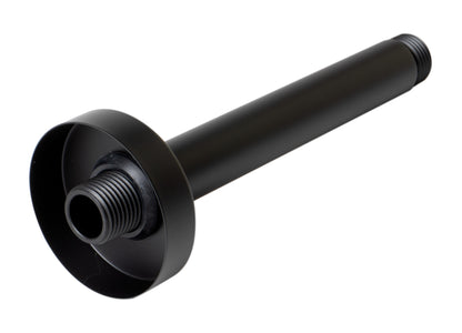 ALFI brand ABSA6R-BM Black Matte 6" Round Ceiling Shower Arm