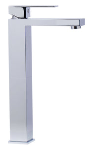 ALFI brand AB1129-PC Polished Chrome Tall Square Single Lever Bathroom Faucet