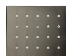 Load image into Gallery viewer, ALFI brand LED16S-BN Brushed Nickel 16&quot; Square Multi Color LED Rain Shower Head