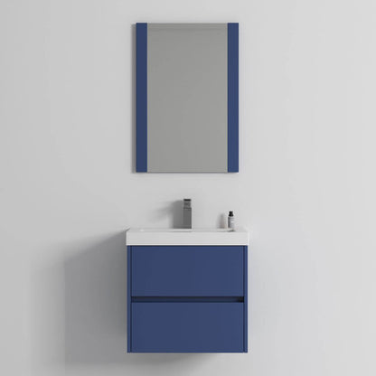 Blossom Valencia 24" Single Vanity, Mirror, Mirrored Medicine Cabinet