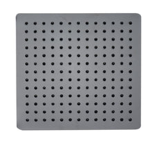 Load image into Gallery viewer, ALFI brand RAIN12S-BM Matte Black Stainless Steel 12&quot; Square Ultra-Thin Rain Shower Head