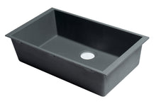 Load image into Gallery viewer, ALFI brand AB3020UM-T Titanium 30&quot; Undermount Single Bowl Granite Composite Kitchen Sink