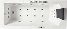 Load image into Gallery viewer, EAGO AM154ETL-L6 6 ft Acrylic White Rectangular Whirlpool Bathtub w Fixtures
