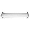 ALFI brand AB9523 Polished Chrome 24 inch Towel Bar & Shelf  Bathroom Accessory