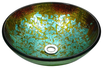 Tara Series Deco-Glass Vessel Sink