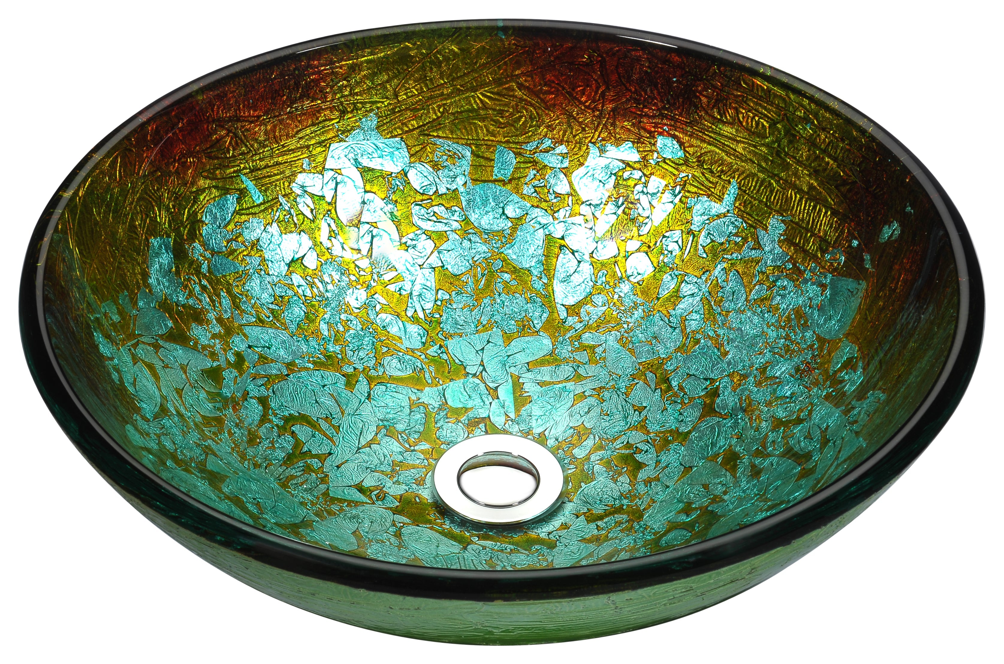 Stellar Series Deco-Glass Vessel Sink