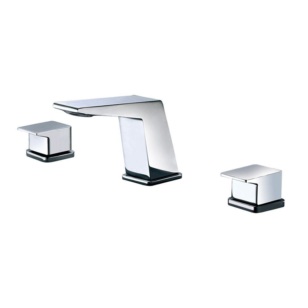 ALFI brand AB1471-PC Polished Chrome Modern Widespread Bathroom Faucet