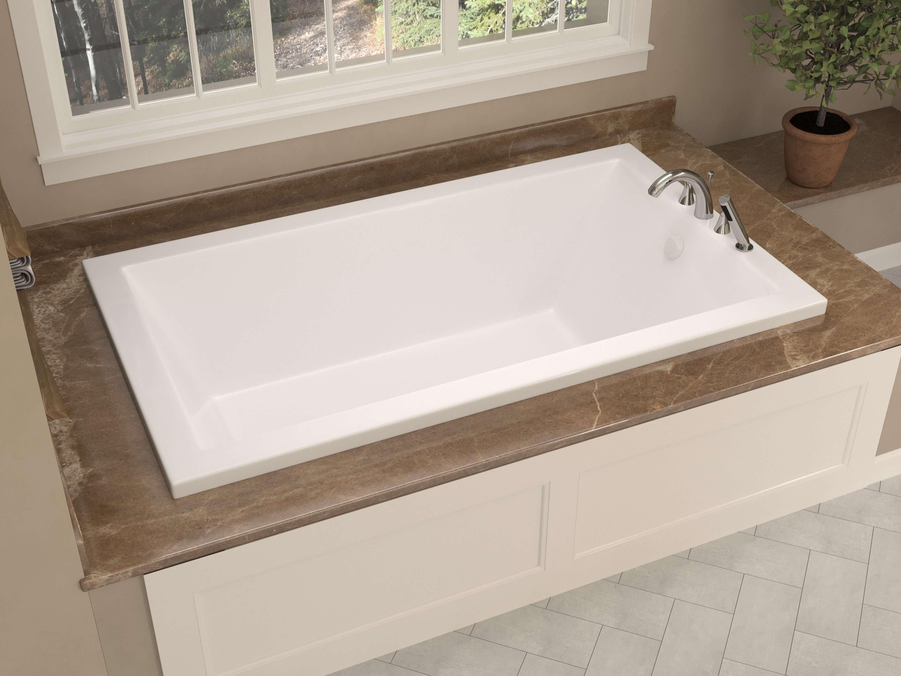 Atlantis Whirlpools Venetian 30 x 60 Rectangular Soaking Bathtub