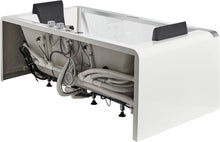 Load image into Gallery viewer, EAGO AM196ETL 6 ft Clear Rectangular Acrylic Whirlpool Bathtub for Two